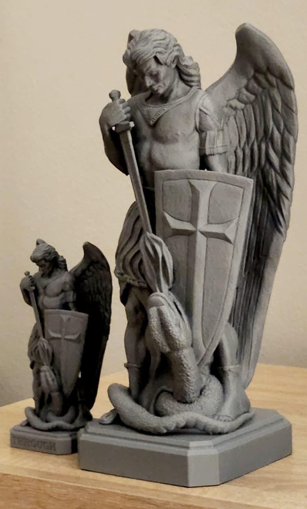 Saint Michael | Archangel Michael | Defeating the Devil | Exquisite 3D ...