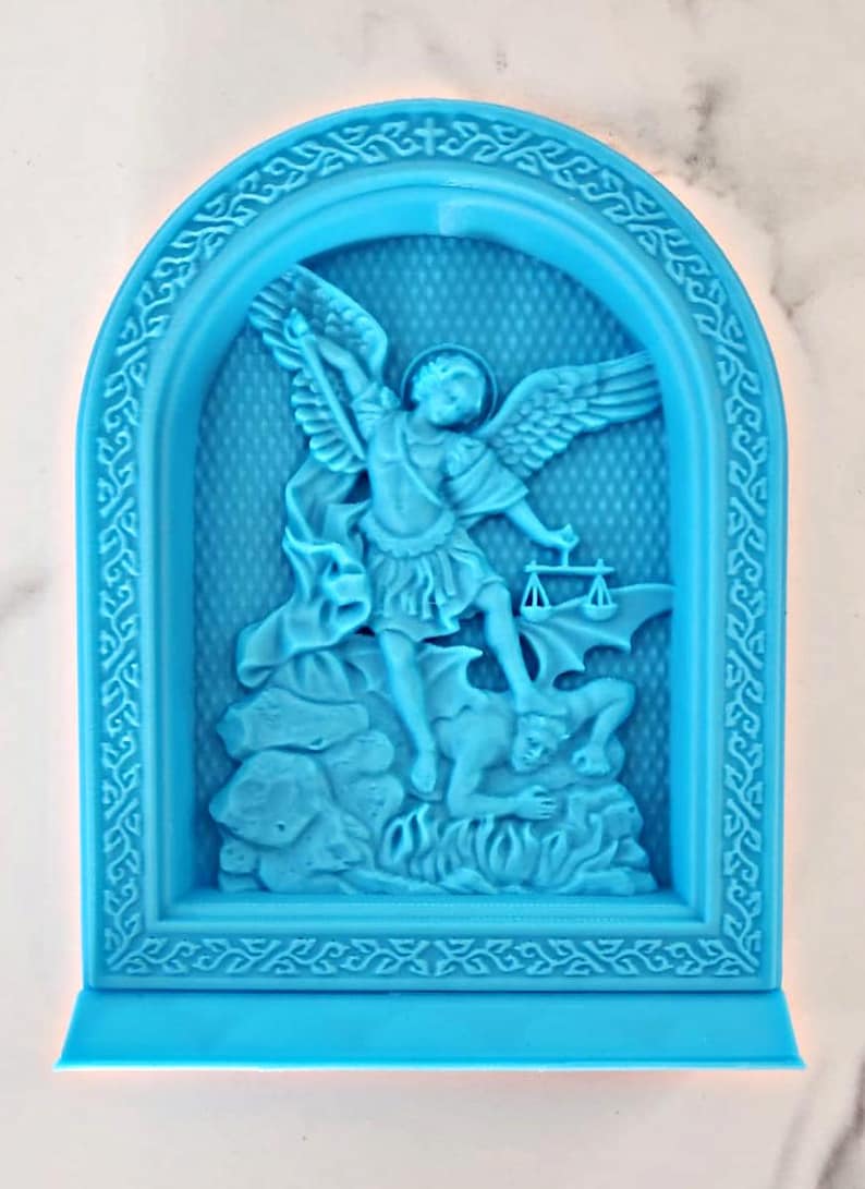 Saint Michael the Archangel Icon - Etsy