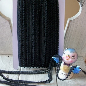 Mini Ball Trim in Black -3 yards