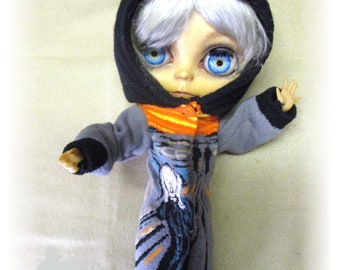 Scream Hoodie Set for Neo Blythe Doll