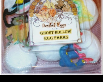 Deviled Eggs From The Ghost Hollow Egg Farms