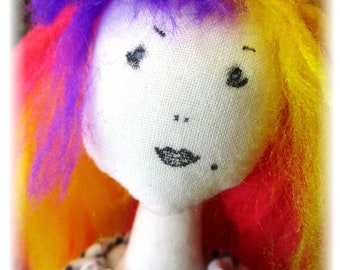 Who is That Girl?  The Girl With Rainbow Hair!