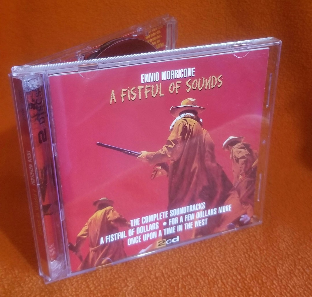 Ennio Morricone A Fistful of Sounds CD 1999 Two Discs Three Soundtracks ...