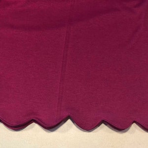 LALA Ladies Scalloped Pencil Skirt PDF Sewing Pattern Digital Modest