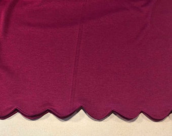 LALA Ladies Scalloped Pencil Skirt PDF Sewing Pattern Digital Modest