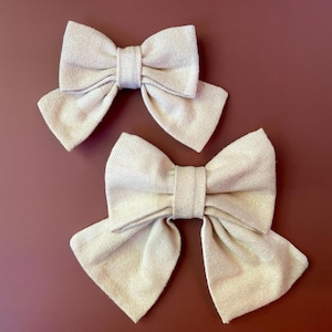 Fiocco scozzese per collare autunnale Fiocco per collare per cani Accessorio per il proprietario di animali domestici Regalo per cane Fiocco da marinaio in flanella per l'autunno Papillon per animali domestici Fiocco beige