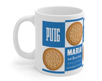Galleta Maria Venezuela Ceramic Coffee Cups, 11oz