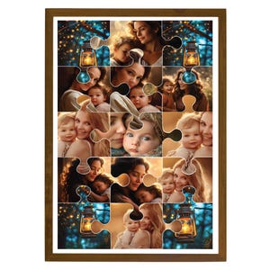 Poster Collage Template, 24x36 Photo collage,  Poster size photo collage, Photo Collage Template, Storyboard, Memorial, Funeral Collage
