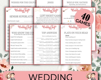 40 juegos para bodas, actividades de mesa para bodas, juegos para romper el hielo, juegos de mesa para bodas, juegos para despedidas de soltera, juegos para despedidas de soltera