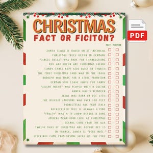 Juego de Navidad: Realidad o Ficción, Juego de Fiesta Navideña: Realidad o Fábula, Noche de Cine Navideño en Familia, Trivial Navideño, Juegos Navideños