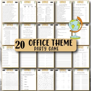20 Office Games Team, Building Games For Work, Icebreaker Games, Work Office Party Games, Coworker Party Games, Employee Party Games