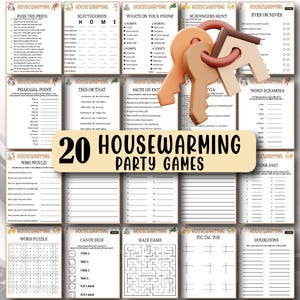 20 Einweihungspartys, Umzugsspiele, Einweihungsparty-Ideen, Einweihungsparty-Ideen, Einweihungsparty-Ideen, Einweihungsparty-Ideen