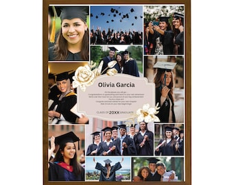 Letter size photography collage template, 8.5 x 11 photoshop collage template, photo collage, Storyboard Templates, Canva Photo Collage