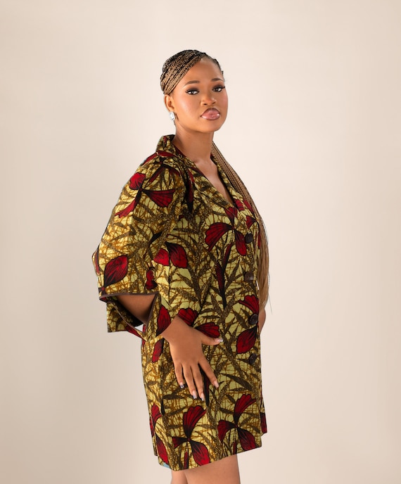 ankara shirt dress designs African Fashion Blog: Ankara Styles Inspirations