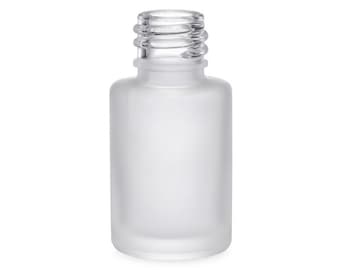 15 mL | .50 oz frosted glass cylinder (12 ct)