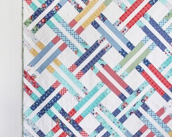 Jelly Weave Quilt Pattern, PDF