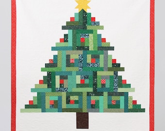 Christmas Tree Quilt Pattern, PDF