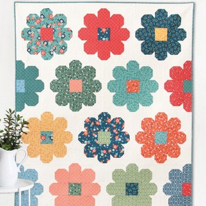 Daisy Quilt Pattern, PDF