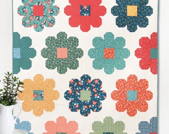 Daisy Quilt Pattern, PDF