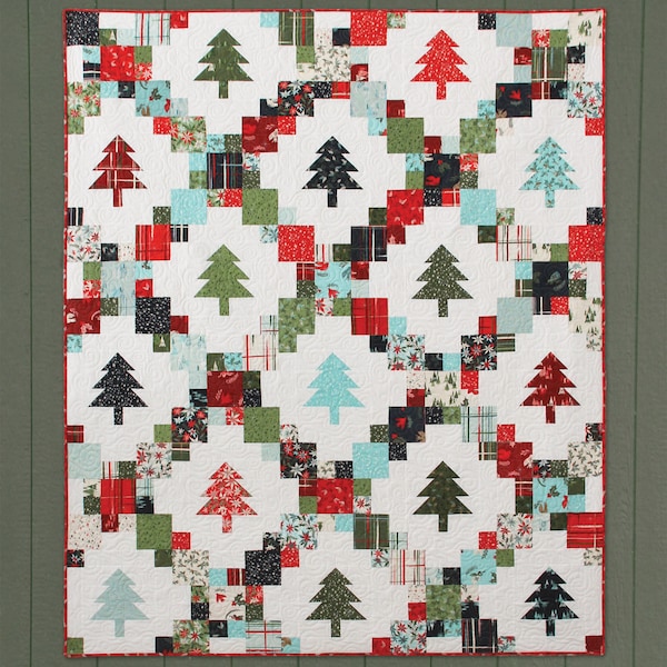 Evergreen Quilt Pattern, PDF