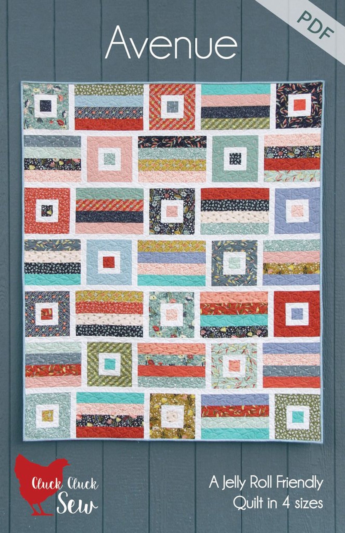 Avenue Quilt Pattern PDF Etsy