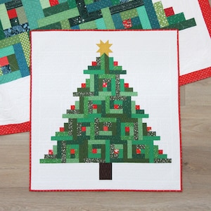 Mini Christmas Tree Quilt Pattern, PDF