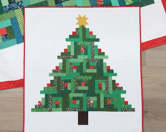 Mini Christmas Tree Quilt Pattern, PDF