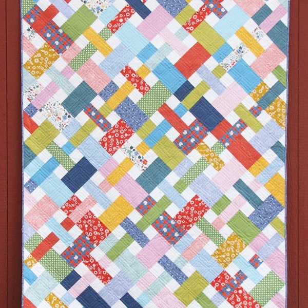 Picnic Quilt Pattern, PDF