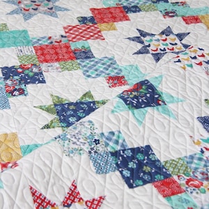 Brightly Quilt Pattern, PDF image 3