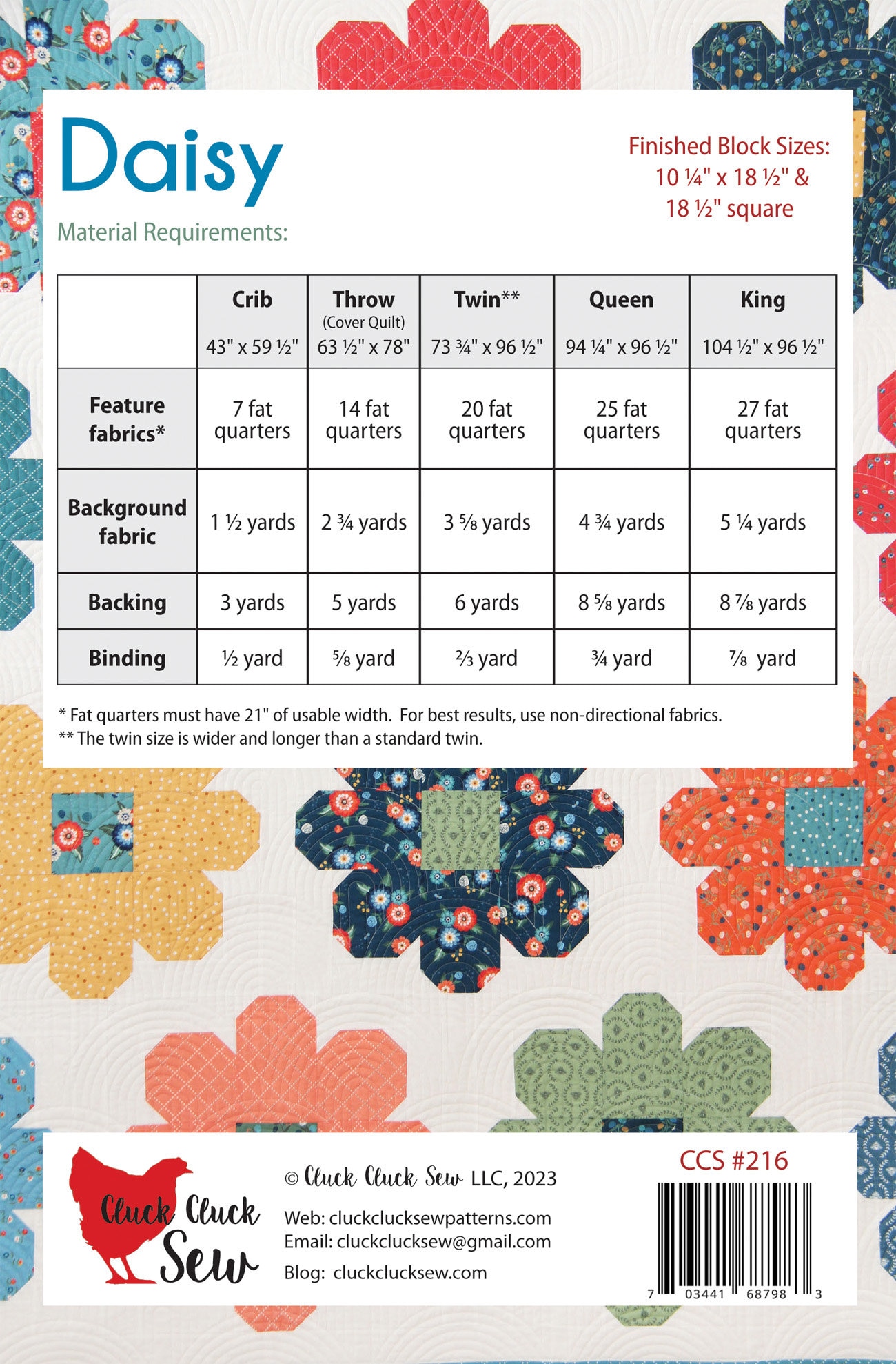 Daisy Quilt Pattern, PDF - Etsy