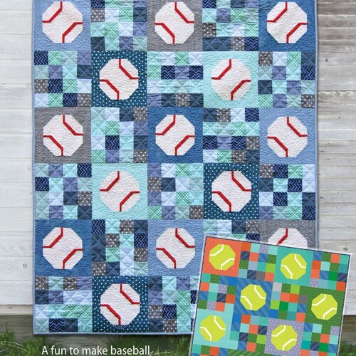 Basketball Quilt Block PDF Pattern Etsy
