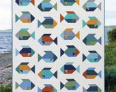 Fish Quilt Pattern, PDF