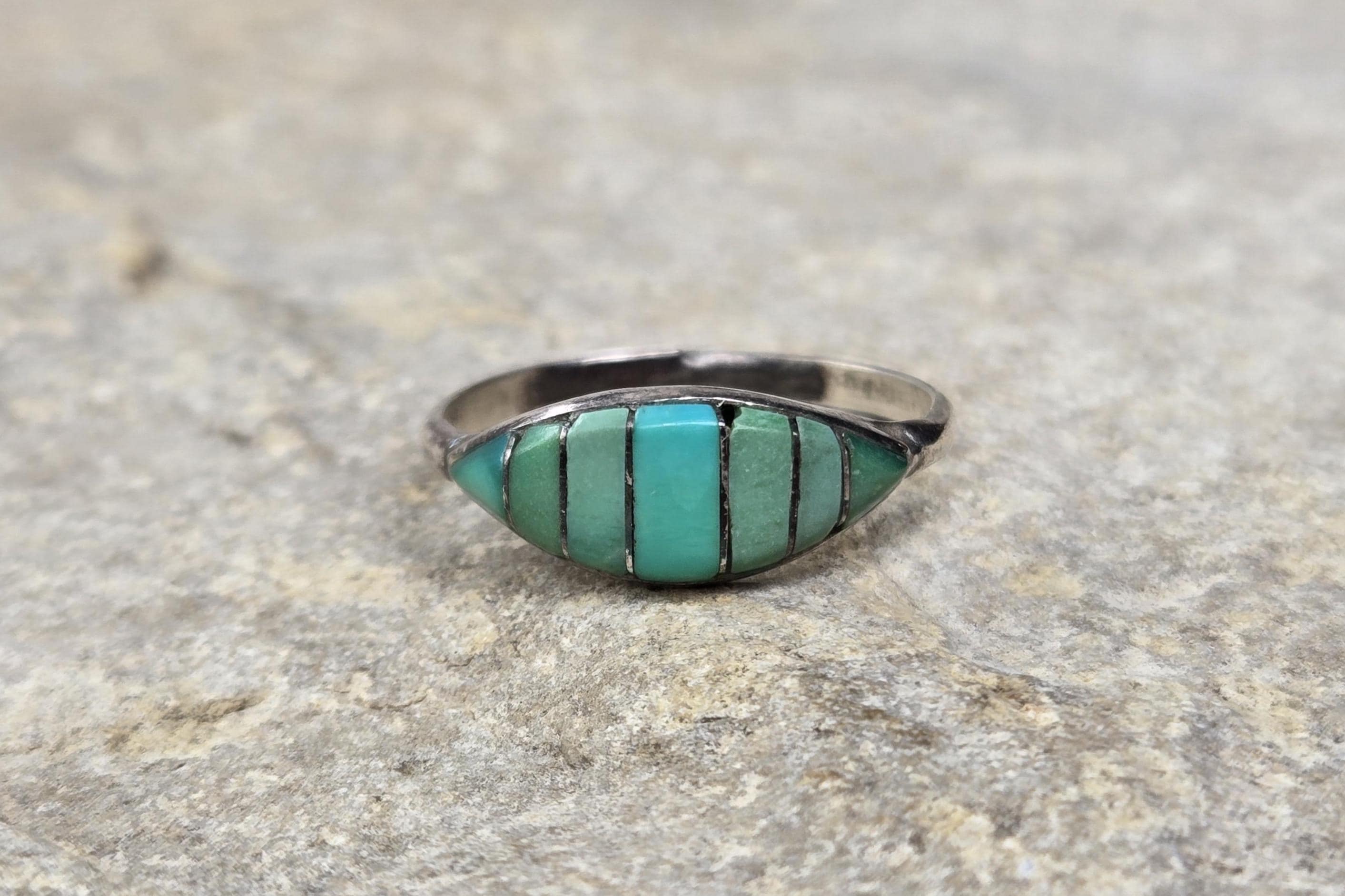 Vintage Zuni Ring - Etsy