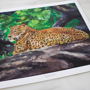Watchful fine art Giclee print