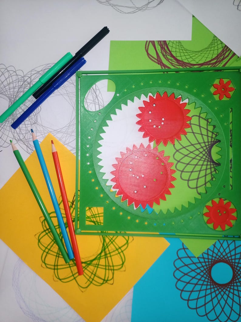 Spirograph Stl - Etsy