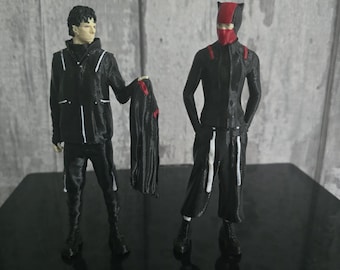 3D Printed Clancy and Torchbearer Figure, Twenty One Pilots Fan Art