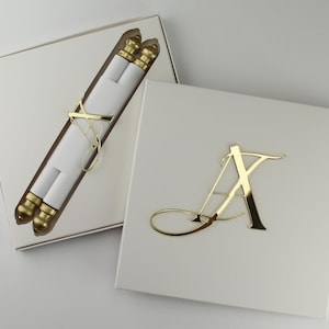 Gepersonaliseerde huwelijksuitnodigingen met rol, vintage roluitnodigingen met aangepaste tekst, acryl gouden spiegel huwelijksuitnodiging