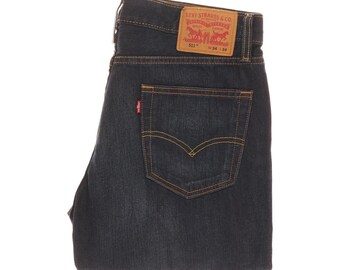 Jeans Vintage Levis Engineered 835 twisted W32x34 couture tournante Levis 835 Y2K blue denim levis vintage 90s Etsy France