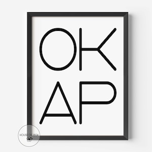 Haitian Art Prints, OKAP,  Cap Haitian Artwork, Cap Haitien, Gift for Haitian, Haitian Creole Print, Framed Haitian Art Print