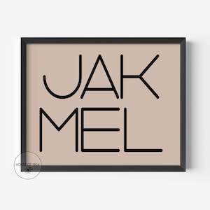 Haitian Art Prints, JAKMEL,  Haitian Artwork, Gift for Haitian, Haitian Creole Print, Framed Haitian Art Print