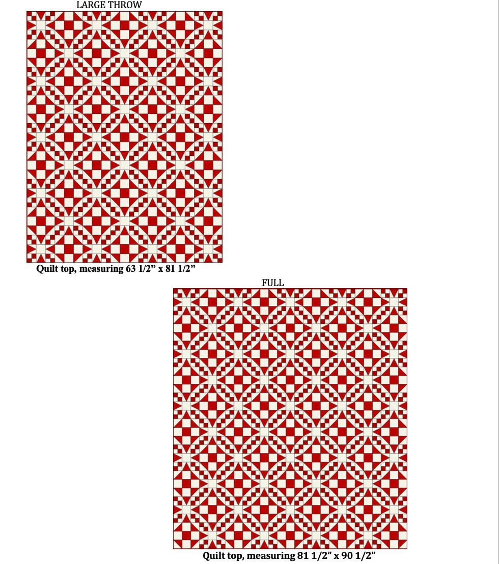 Muriel Quilt Pattern, 54-40 or Fight Quilt Pattern, Shoo Fly Quilt ...
