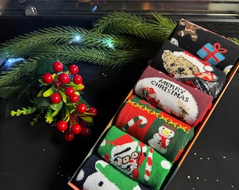 Christmas Socks. This Pattern Is 'Christmas Pudding Socks' By