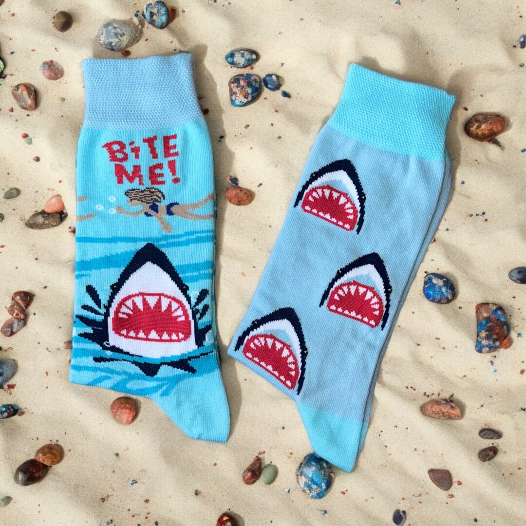 Socks Bite Shark Socks,