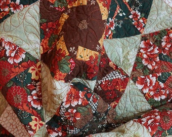 Quilt Modern Patchwork One of a Kind