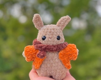 Low-Sew Autumn Bunny Crochet Pattern