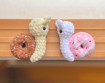 Low-Sew Donut Snail Crochet Pattern
