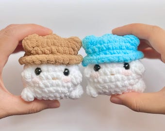 No-Sew Marshmallow Hamster Häkelanleitung