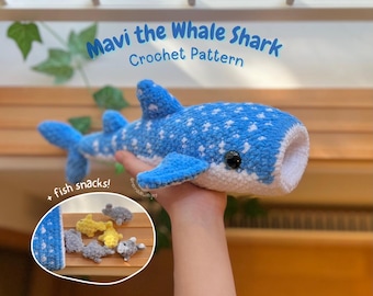 Mavi the Whale Shark | Interactive Crochet Pattern