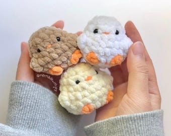 No-Sew Baby Chick Crochet Pattern