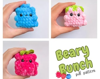 3-in-1 No-Sew Beary Bunch Crochet Pattern